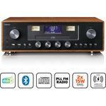 Lenco DAR-081 (FM, DAB+, Bluetooth), Radio, Braun, Schwarz