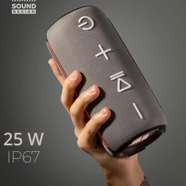 Defender Enjoy S850 Bluetooth-Lautsprecher 25 W, IP67, TWS, LED, AUX, MP3 – Bild 2