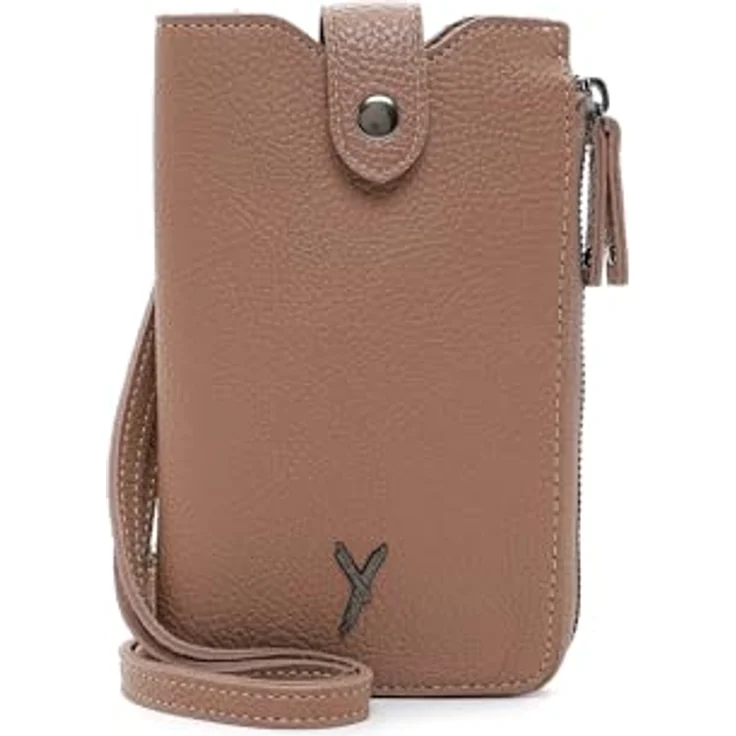 Suri Frey Gitty Handytasche, 11,5 cm, Kunstleder, braun – Bild 1