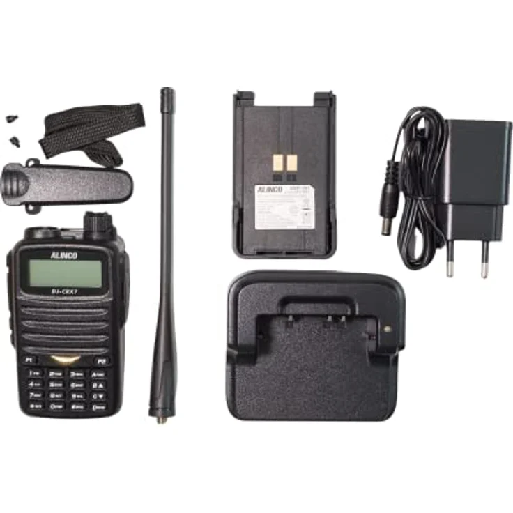 maas funk-elektronik ALINCO DJ-CRX-7 Handfunkgerät VHF/UHF, 2/70cm Dualband, 5W Sendeleistung, 200 Speicherplätze, Komplettset – Bild 6