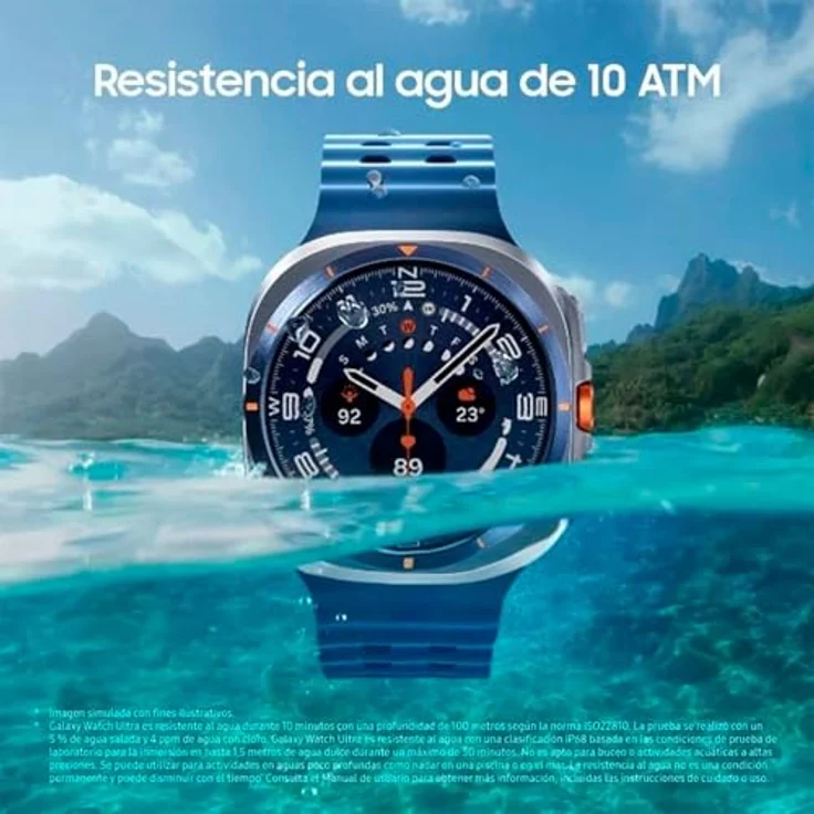 Samsung Galaxy Watch Ultra (2025) 47mm LTE, Titanium Silver mit 100 Stunden Akkulaufzeit und AI-Funktionen – Bild 3
