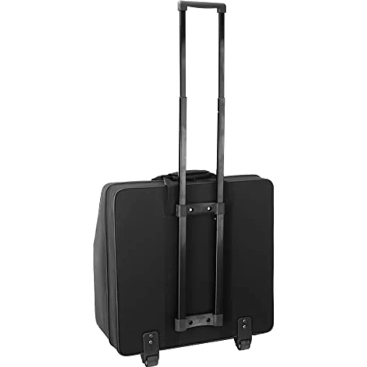 Alpenklang AT-96 Akkordeontrolley, 96 Bass mit ausziehbarem Handgriff, zwei Rollen, schwarz – Bild 2