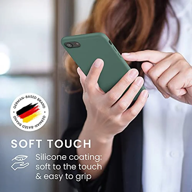 kwmobile Handyhülle, Hülle für Apple iPhone 7 - 8 - SE (2020) - TPU Silikon Handy Schutzhülle Cover Case – Bild 4