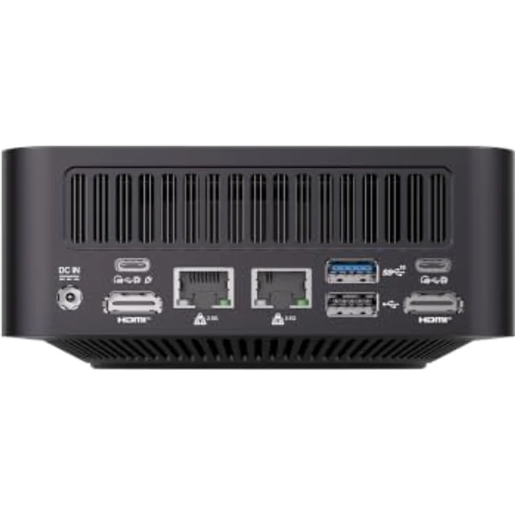 VZMORE iX9 Max Mini PC, Core Ultra 9 185H, 24 GB RAM, 1 TB SSD, V-Cooling-Technologie, Windows 11 Pro, Dual USB4, 4 Videoausgänge, ideal für Büro und Creation – Bild 10