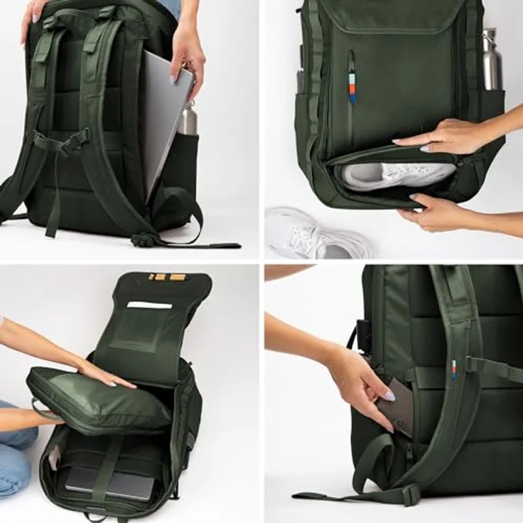 GOT BAG Pro Pack Reiserucksack 53 cm mit Laptopfach, 100% Polyester, Farbe Algen grün – Bild 5