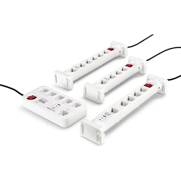 Salicru SPS Safe Master+, Steckdosenleiste mit 6 AC-Steckdosen, 1.40 m, Master/Slave-Funktion, Schutz vor Stromschwankungen – Bild 5