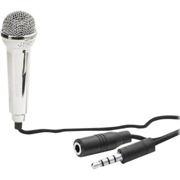 Kikkerland Mini Karaoke, Mikrofon mit 3,5-mm-Anschluss – Bild 5