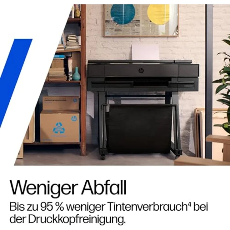 HP DesignJet T870 24-in Großformatdrucker, 2400 x 1200 DPI, Farb-Tintenstrahldruck, Ethernet/LAN, 1024 MB Speicher – Bild 5
