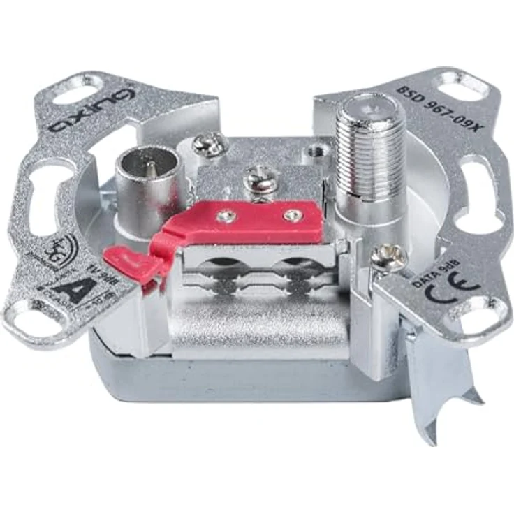 Axing BSD 967-09X Antennendose TV, Unterputz Enddose mit 2 Ausgängen, hochgeschirmt, DOCSIS 3.1/4.0 kompatibel – Bild 3