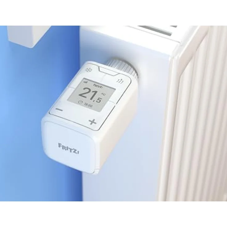 AVM FRITZ!Smart Thermo 302, Smarter Heizkörperregler mit E-Paper-Display, Fenster-auf-Erkennung und Energiesparfunktionen, Weiß – Bild 6