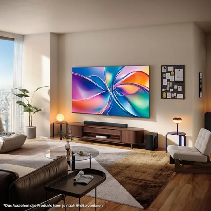 Hisense 43E7Q, 43 Zoll 4K UHD QLED Smart TV mit Dolby Vision und Dolby Atmos, Schwarz – Bild 14
