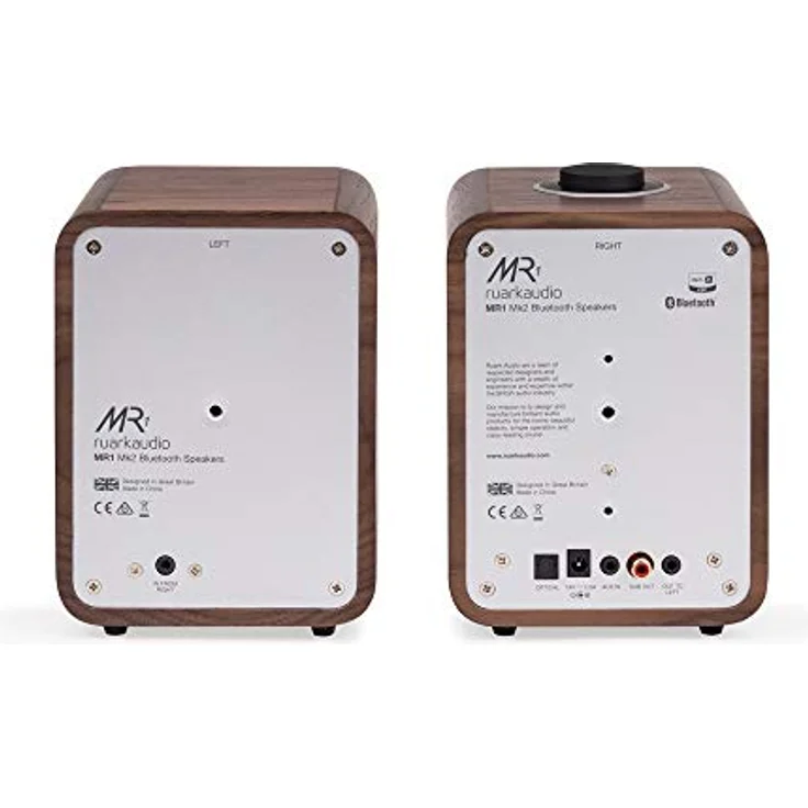 RUARK AUDIO MR1 MK2, Aktive Bluetooth-Lautsprecher mit AirPlay und DLNA, Walnussfurnier – Bild 3