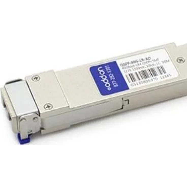Alcatel-Lucent QSFP+ Transceiver-Modul, 40GBase-LR, 40 Gbps, bis zu 10 km Reichweite
