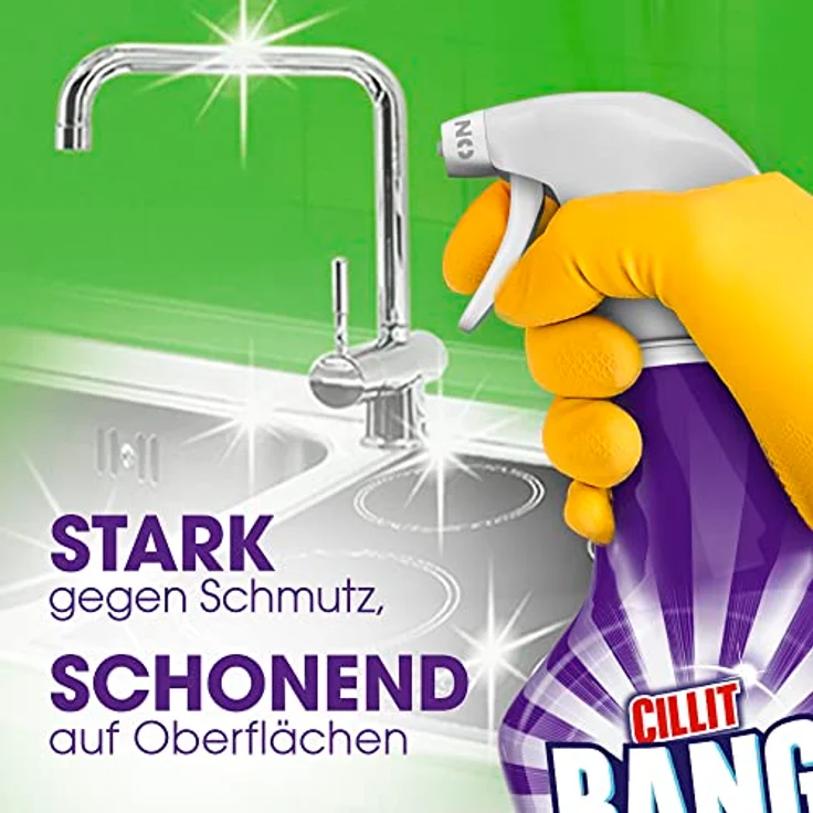 CILLIT BANG Kraftreiniger Universal Fettlöser – 100% kraftvoll gegen Fett – 1 x 750 ml – Bild 4