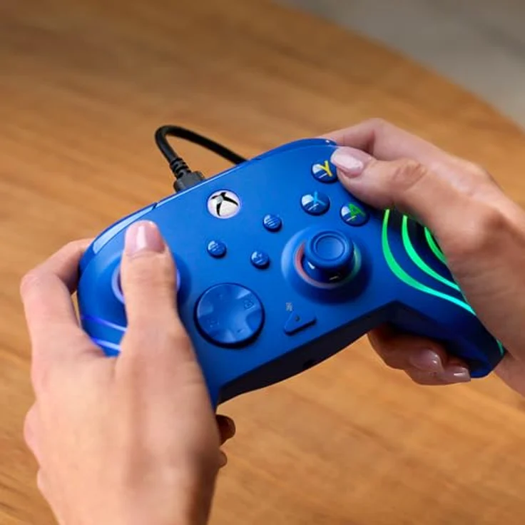 Turtle Beach Afterglow Wave, Wired Xbox Controller mit RGB-Beleuchtung, einstellbaren Hall-Effekt-Abzügen und ergonomischem Design – Bild 10