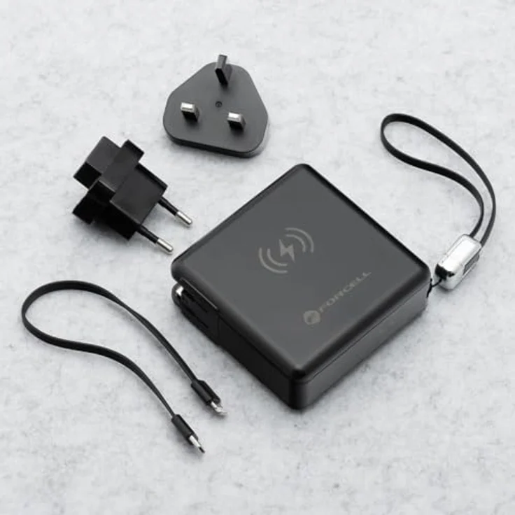 Forcell USB Ladegerät 45 W, Dual USB-C mit Quick Charge 3.0, Überladeschutz, Schwarz – Bild 5