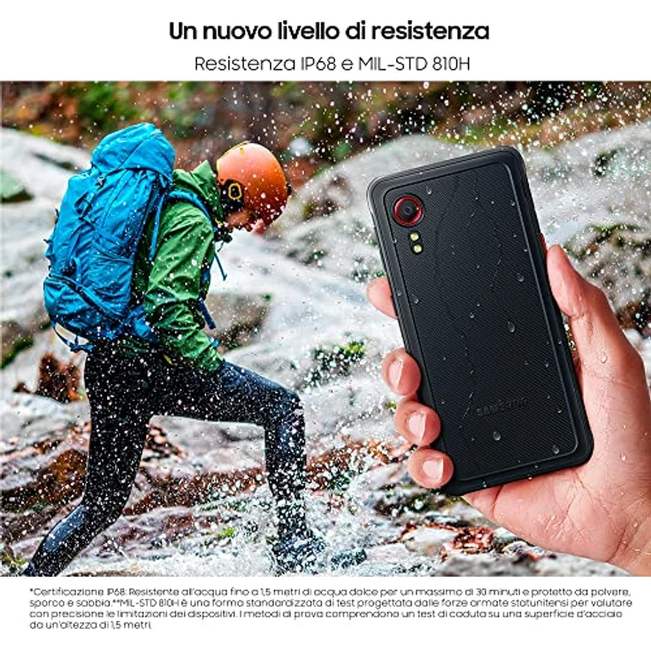 Samsung Galaxy Xcover 5 EE 64 GB G525 schwarz Dual SIM Outdoor EU – Bild 5