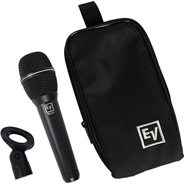 Electro-Voice ND86, Gesangsmikrofon mit SoundID Referenz für optimierten Frequenzgang, schwarz