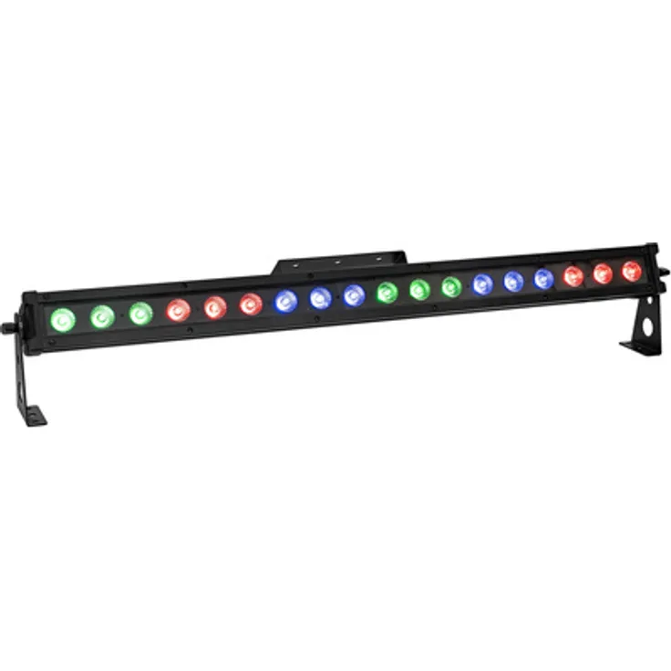 Eurolite LED IP T-PIX 18 QCL Bar, Outdoor LED-Bar mit 18 x 8 W RGBW LEDs, IP65, DMX-Steuerung, Schwarz