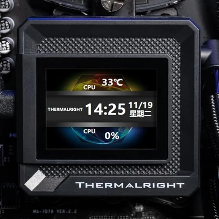 Thermalright Frozen Warframe SE, ARGB Wasserkühlung, 360mm schwarz, CPU Wasserkühler – Bild 5