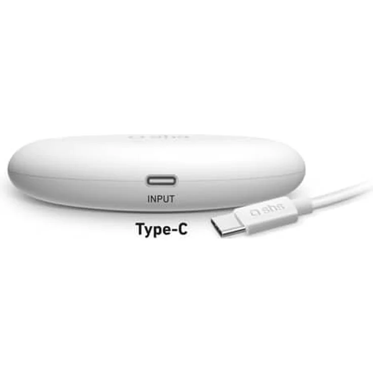 SBS Wireless Charger Stand 10W MagSafe, kabelloses Ladegerät mit Automatic Detection System, weiß – Bild 4