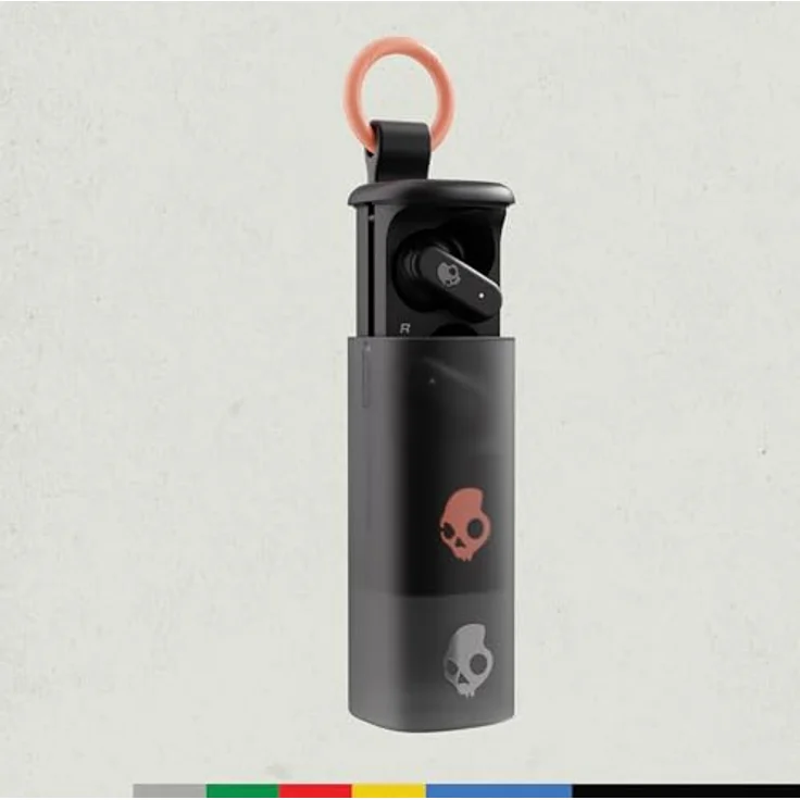SKULLCANDY Dime EVO In-ear True Wireless Earbuds, Bluetooth 5.3, 36 Stunden Akkulaufzeit, IPX4 Spritzwasserschutz, Schwarz – Bild 4
