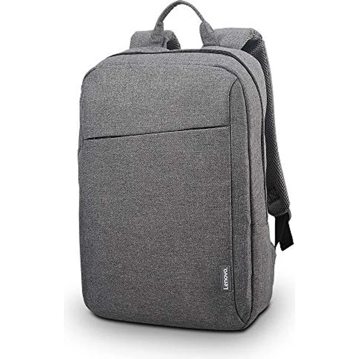 Lenovo 15.6" Casual Notebook-Rucksack B210, grau, strapazierfähiger und wasserabweisender Stoff, leicht zugängliche Fächer – Bild 1