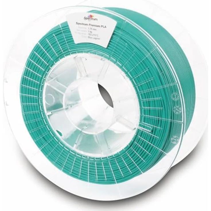 Spectrum Filaments SPECTRUM Premium Filament PLA 1,75mm 1kg, lagunenblau, hohe Präzision, für professionelle 3D-Drucker – Bild 2