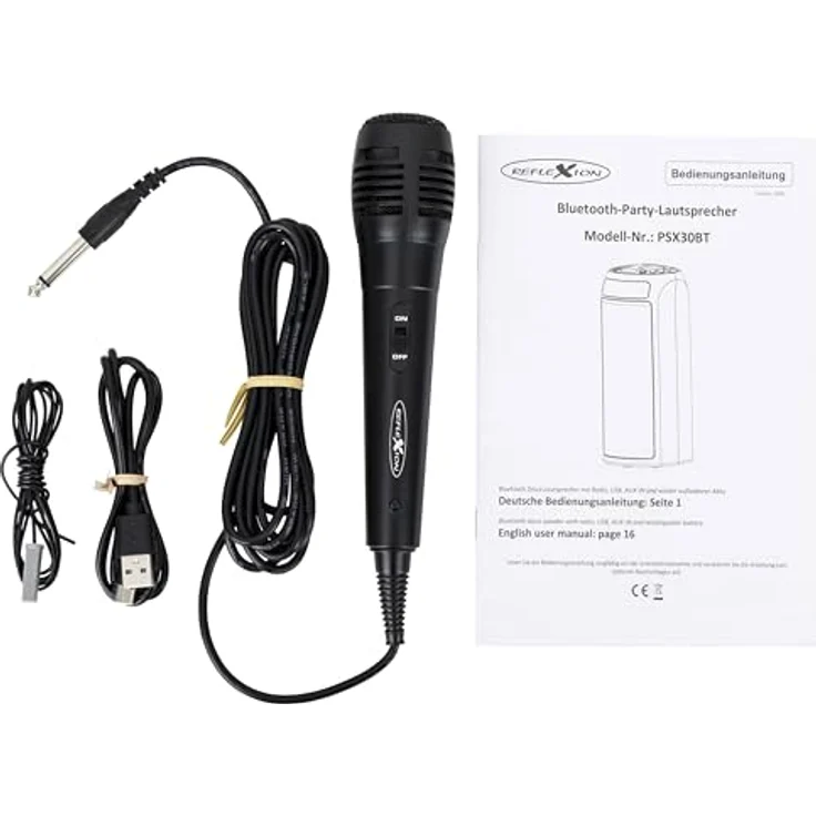Reflexion PSX30BT, Bluetooth Party Lautsprecher mit 240W Musikleistung, LED-Flammenbeleuchtung und TWS-Funktion – Bild 9