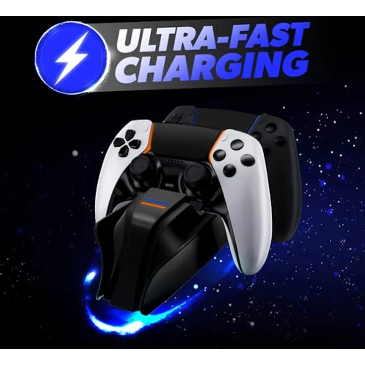 SNAKEBYTE PS5 TWIN:Charge 5 Zubehör für PS5 schwarz – Bild 2