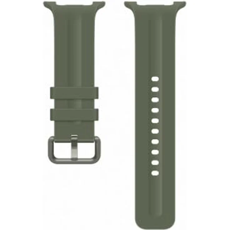 Samsung Sport Band ET-SNL34, flexibles Nitrilkautschuk-Armband für die Galaxy Watch9, S/M, Olive – Bild 1
