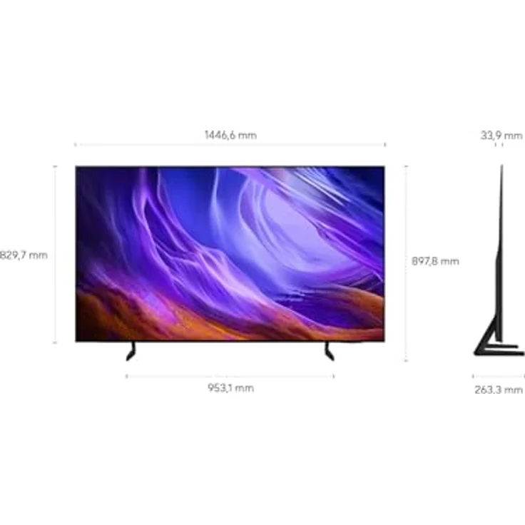 Samsung GQ65S85H OLED 4K Smart TV, 65 Zoll (163 cm), Vision AI, Dolby Atmos, elegant design – Bild 6