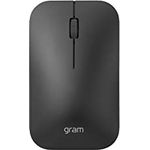 LG Gram Wireless Maus 1000dpi 2.4GHz 2xAAA 2buttons Scroll wheel, Schwarz