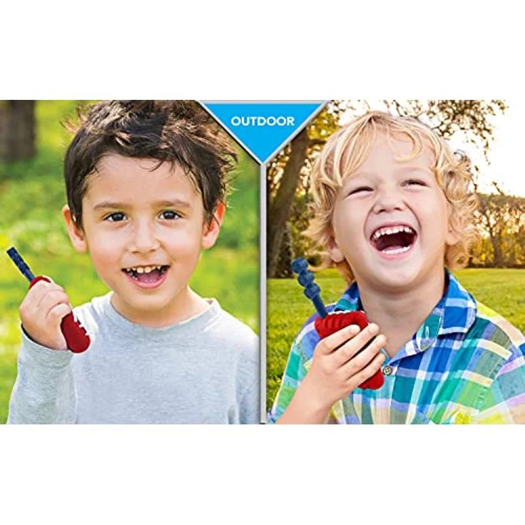 eKids Spidey Walkie-Talkie-Set, Mehrfarbiges Walkie-Talkie für Kinder mit einfachem Bedienungssystem – Bild 6