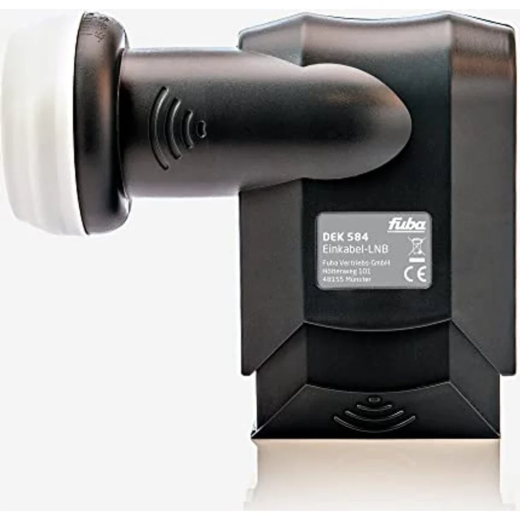 Fuba DEK 584 Unicable LNB 12 Teilnehmer - Einkabel LNB/SCR LNB mit LTE-Filter für acht Unicable Teilnehmer + Vier Standard Sat-Ausgänge (Test: SEHR GUT*) - HDTV- und UHD-(4K/8K) tauglich – Bild 4