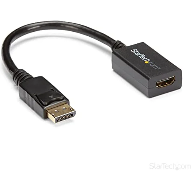 StarTech.com DisplayPort auf HDMI Video Adapter - Konverter (Stecker-Buchse), DP zu HDMI mit bis zu 1920x1200, DP - HDMI Länge 25cm – Bild 2