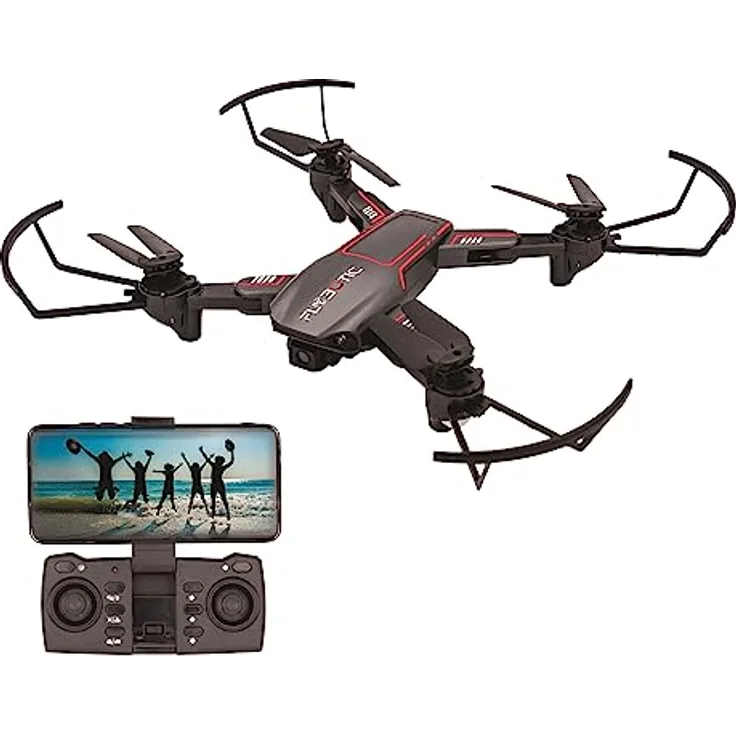 Silverlit FLYBOTIC WiFi-Faltbare Drohne mit HD-Kamera (1280×720 Pixel), 4 Steuerkanälen, Aufbewahrungstasche, für Kinder und Erwachsene, Indoor/Outdoor, Ab 14 Jahre