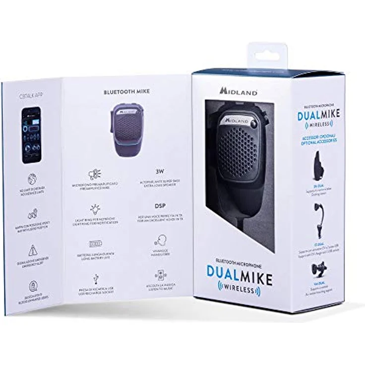 Midland Mikrofon Dual Mike Wireless C1363 – Bild 4