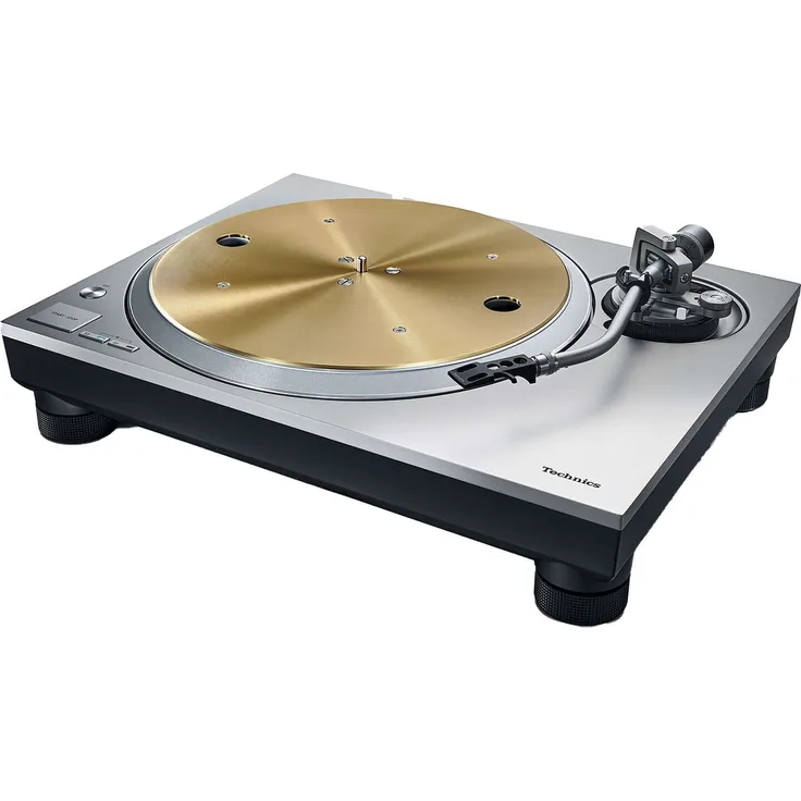 Technics SL-1300G silber, Plattenspieler in Silber