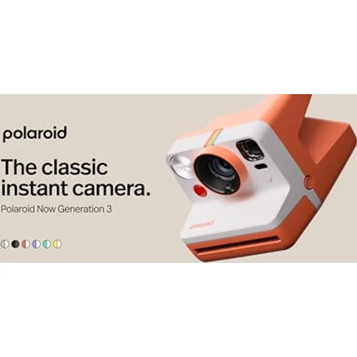 Polaroid Now 3rd Generation I-Type Sofortbildkamera, Koralle, verbesserte Bildqualität und kreativer Spaß – Bild 5