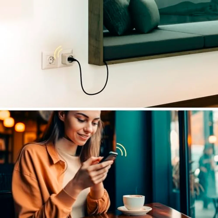 Hama WLAN Steckdose (wlan gesteuerte mit Matter Smart Home, universal, mit App und Sprachsteuerung, als Zeitschaltuhr, Funksteckdose, 3680 W) – Bild 5