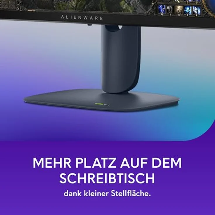 Dell Alienware 27 Gaming Monitor AW2725DM, 27 Zoll QHD (2560 x 1440), 180Hz, Fast IPS, 1ms, G-Sync & FreeSync, HDR400, 95% DCI-P3, 1xDP, 2xHDMI, 3xUSB, 3 Jahre Garantie – Bild 5