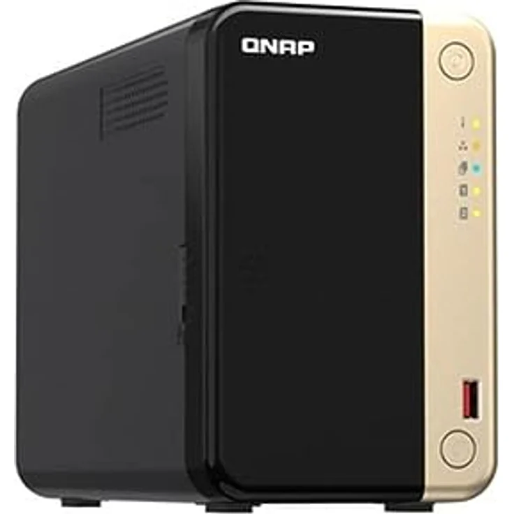 Qnap TS-264-8G | 2-Bay, 2 x M.2 Slots, 2.5GbE Desktop NAS, 2-Bay 8GB RAM – Bild 4