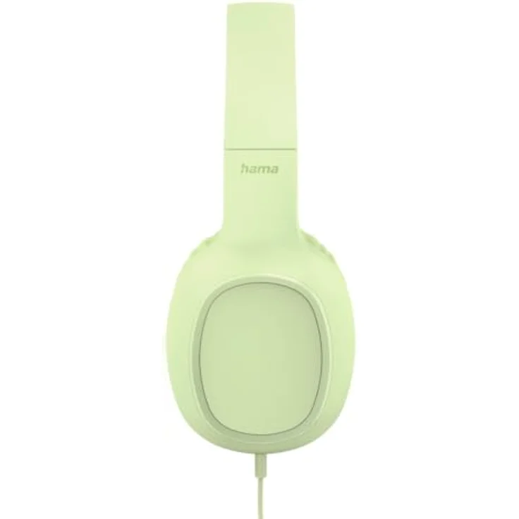 Hama Fun C, Kabelgebundene On-Ear Kopfhörer mit integriertem Mikrofon, Grün – Bild 3