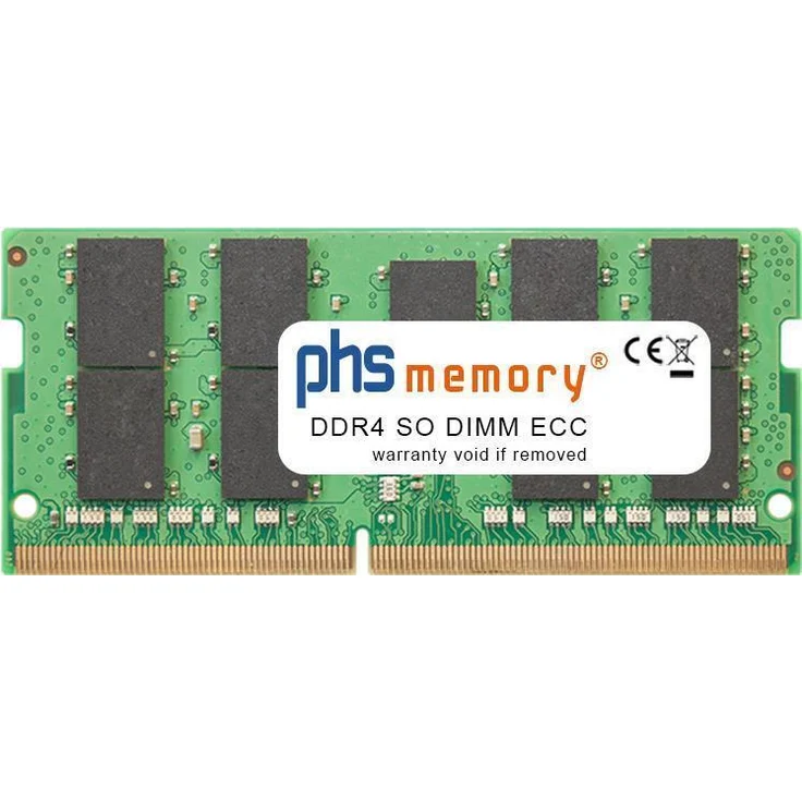 PHS-memory 32GB DDR4 SO DIMM RAM, kompatibel mit Congatec conga-TS370 (Xeon Prozessor), ECC 2666MHz PC4-2666V-P (SP467814)