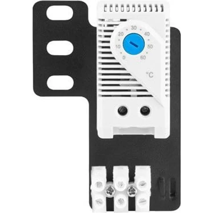 Lanberg AK-1505-S, Closing Thermostat in Grau, 2.5U für Server-Zubehör – Bild 3
