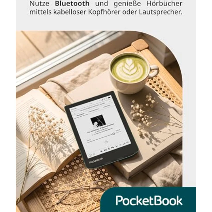 PocketBook Verse Pro Color, eBook-Reader 15.2cm (6 Zoll) mit E Ink Kaleido™ 3-Bildschirm, Bluetooth® 5.4, Sage – Bild 7