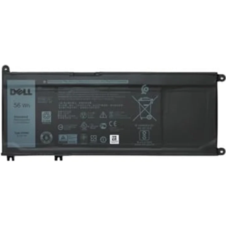 Dell BTRY PRI 56WHR 4C Lithium-Ionen Batterie, 56 Wh, Schwarz – Bild 2