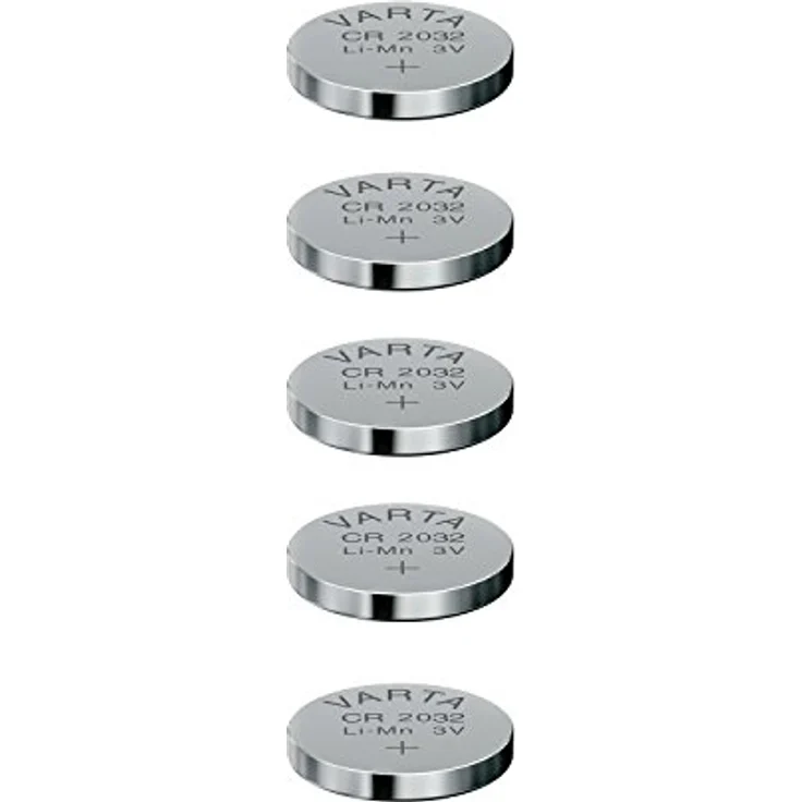 Varta Batterien Professional CR2032 (Lithium Knopfzelle 3Volt, 5er Pack) – Bild 4