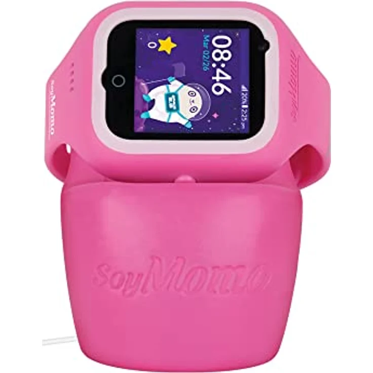 SoyMomo Space 2.0 Pink, Smartwatch für Kinder mit GPS, Anrufen, SOS-Taste und wasserdicht, 1,4 Zoll – Bild 3